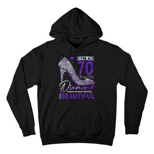 IM A 70 Years Old Diamond 70 And Fabulous Birthday Hoodie