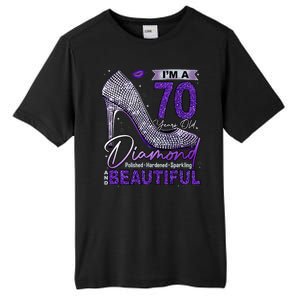 IM A 70 Years Old Diamond 70 And Fabulous Birthday Tall Fusion ChromaSoft Performance T-Shirt