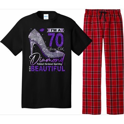 IM A 70 Years Old Diamond 70 And Fabulous Birthday Pajama Set