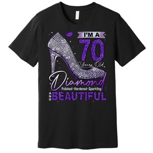 IM A 70 Years Old Diamond 70 And Fabulous Birthday Premium T-Shirt