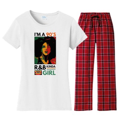 IM A 90S R&B Kinda Girl Women's Flannel Pajama Set