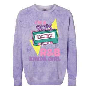 IM A 90S RB Kinda Girl Colorblast Crewneck Sweatshirt