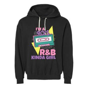 IM A 90S RB Kinda Girl Garment-Dyed Fleece Hoodie