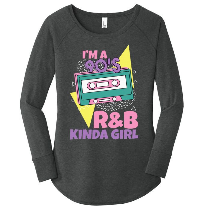 IM A 90S RB Kinda Girl Women's Perfect Tri Tunic Long Sleeve Shirt