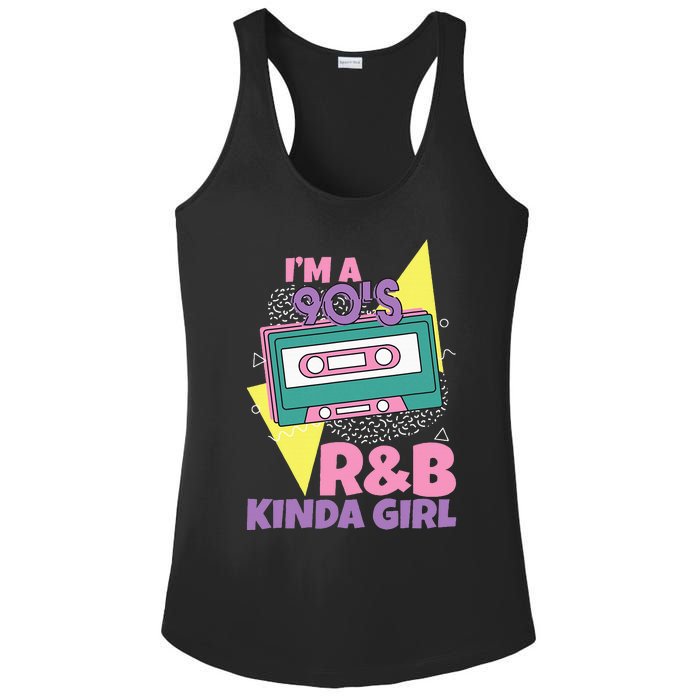 IM A 90S RB Kinda Girl Ladies PosiCharge Competitor Racerback Tank