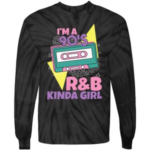 IM A 90S RB Kinda Girl Tie-Dye Long Sleeve Shirt