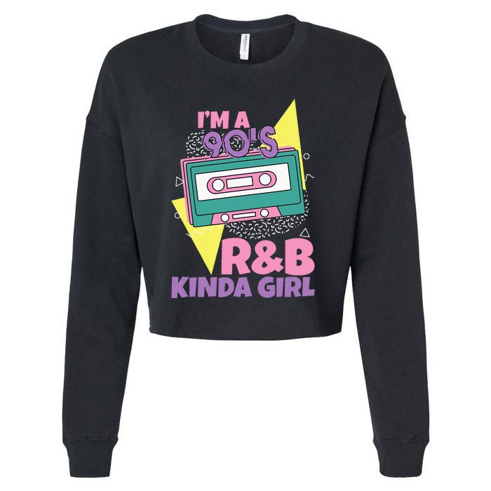 IM A 90S RB Kinda Girl Cropped Pullover Crew