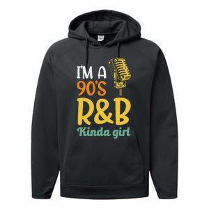 IM A 90S R&B Kinda Girl Performance Fleece Hoodie