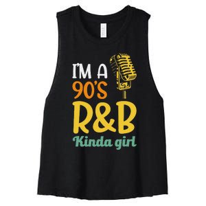 IM A 90S R&B Kinda Girl Women's Racerback Cropped Tank