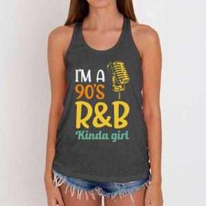 IM A 90S R&B Kinda Girl Women's Knotted Racerback Tank