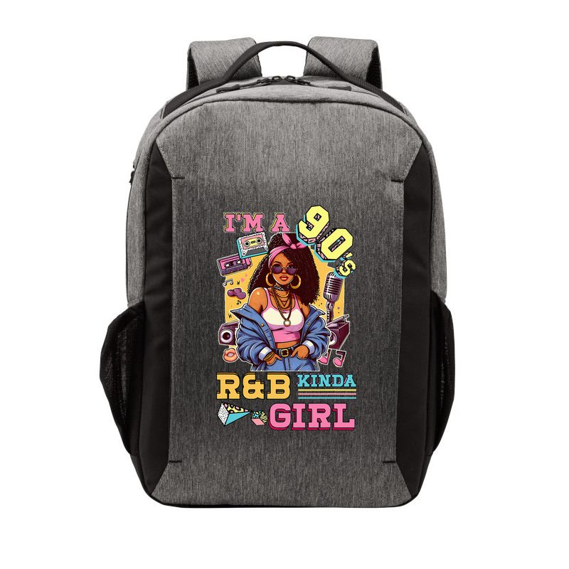 IM A 90s Kinda Girl Rnb Hip Hop Soul Music Vector Backpack