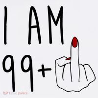 I Am 99 Plus Middle Finger Funny 100th Birthday T-Shirt
