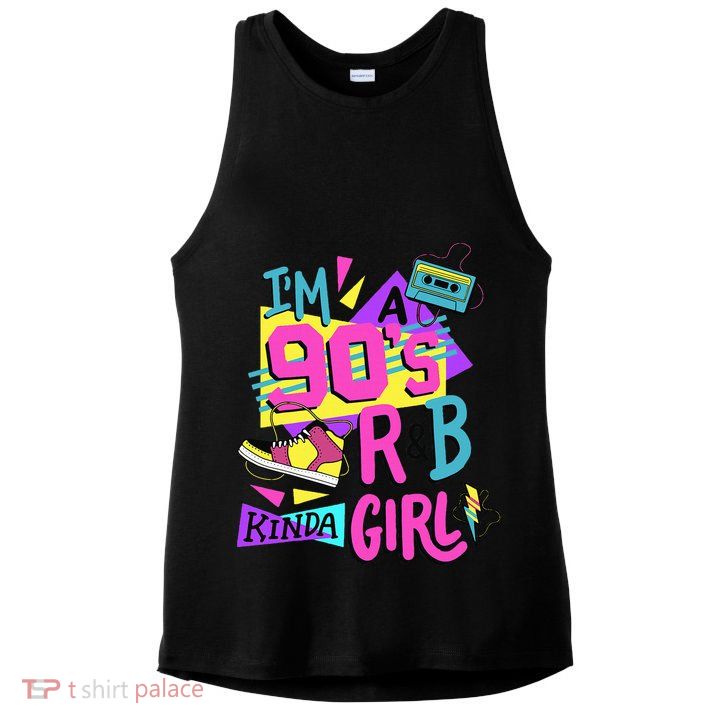 IM A 90S R&B Kinda Girl Ladies PosiCharge Tri-Blend Wicking Tank
