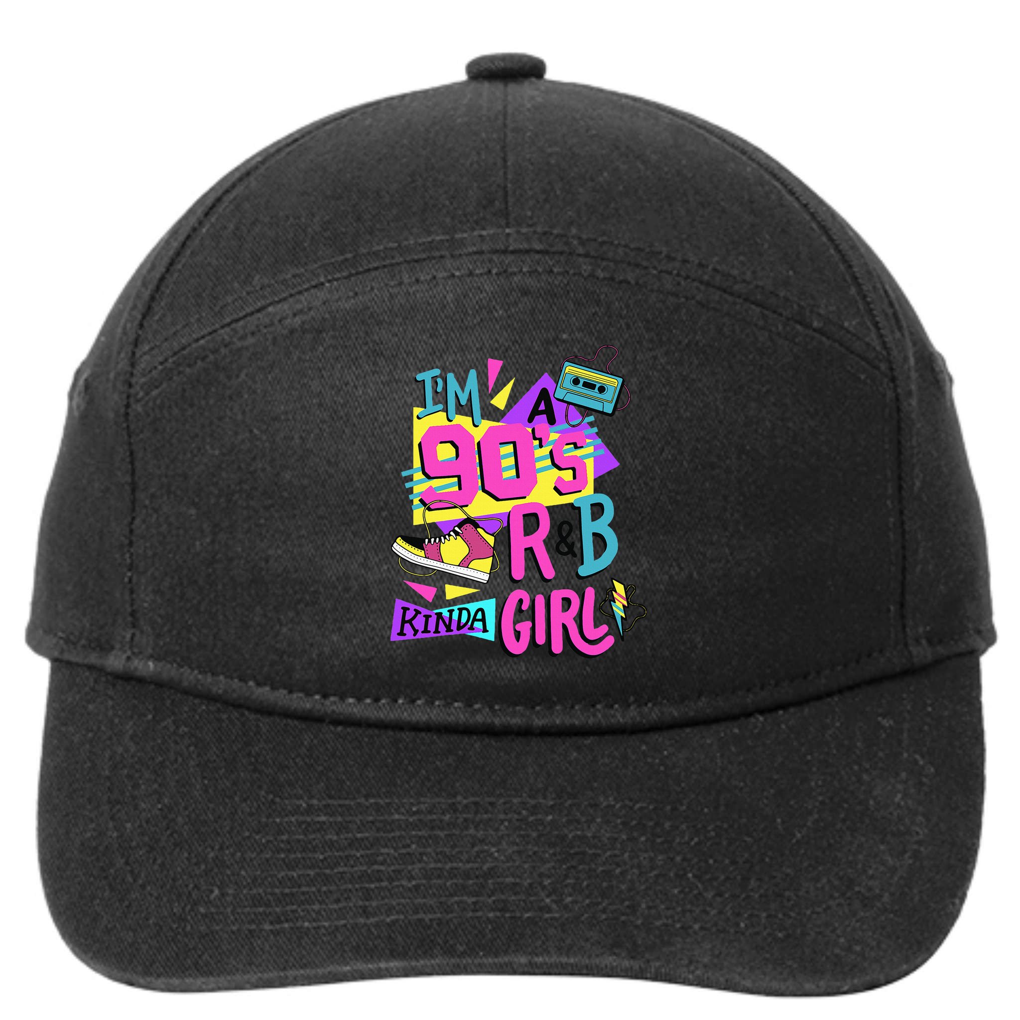 IM A 90S R&B Kinda Girl 7-Panel Snapback Hat
