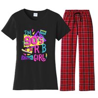 IM A 90S R&B Kinda Girl Women's Flannel Pajama Set