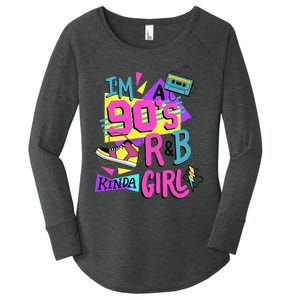 IM A 90S R&B Kinda Girl Women's Perfect Tri Tunic Long Sleeve Shirt