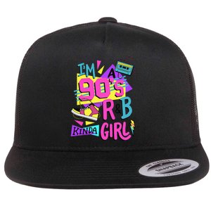 IM A 90S R&B Kinda Girl Flat Bill Trucker Hat