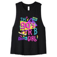 IM A 90S R&B Kinda Girl Women's Racerback Cropped Tank