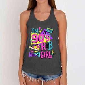 IM A 90S R&B Kinda Girl Women's Knotted Racerback Tank