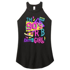 IM A 90S R&B Kinda Girl Women's Perfect Tri Rocker Tank