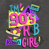 IM A 90S R&B Kinda Girl Vector Backpack