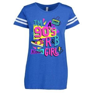 IM A 90S R&B Kinda Girl Enza Ladies Jersey Football T-Shirt