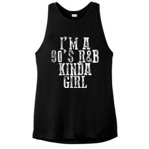 IM A 90S RB Kinda Girl Ladies PosiCharge Tri-Blend Wicking Tank