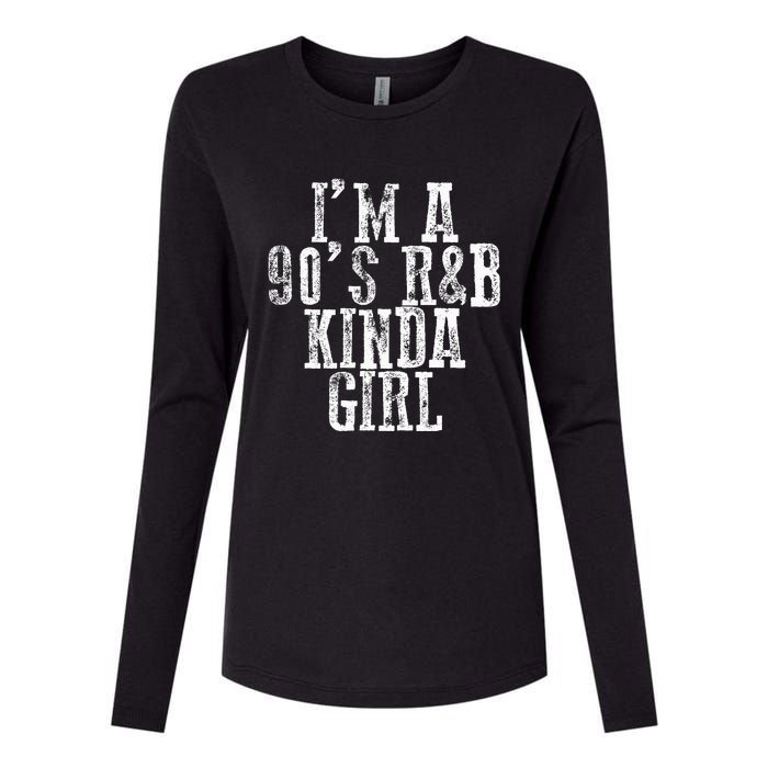 IM A 90S RB Kinda Girl Womens Cotton Relaxed Long Sleeve T-Shirt