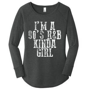 IM A 90S RB Kinda Girl Women's Perfect Tri Tunic Long Sleeve Shirt