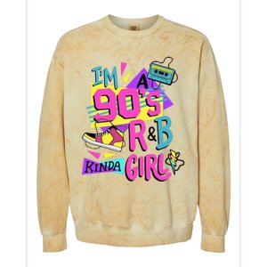 IM A 90S R&B Kinda Girl Colorblast Crewneck Sweatshirt