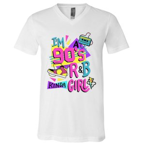 IM A 90S R&B Kinda Girl V-Neck T-Shirt