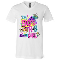 IM A 90S R&B Kinda Girl V-Neck T-Shirt