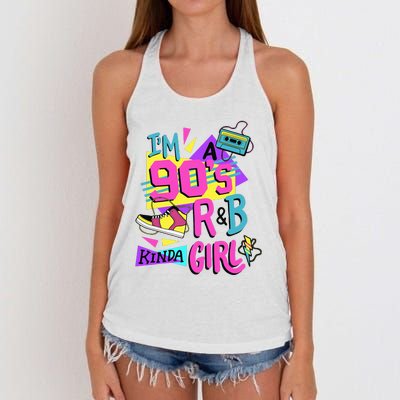 IM A 90S R&B Kinda Girl Women's Knotted Racerback Tank