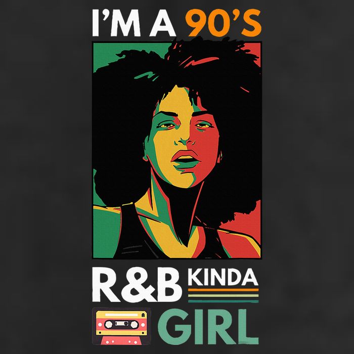 IM A 90S R&B Kinda Girl 7 Panel Mesh Trucker Snapback Hat