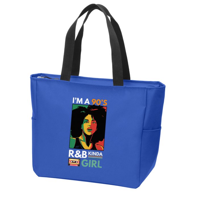 IM A 90S R&B Kinda Girl Zip Tote Bag