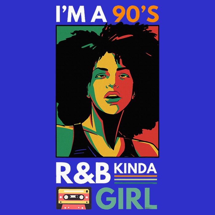 IM A 90S R&B Kinda Girl Zip Tote Bag