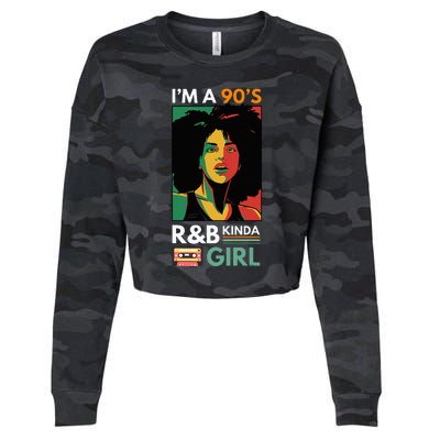 IM A 90S R&B Kinda Girl Cropped Pullover Crew