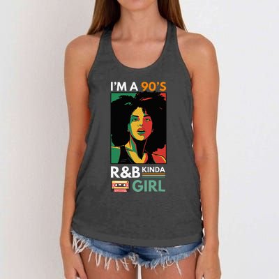 IM A 90S R&B Kinda Girl Women's Knotted Racerback Tank