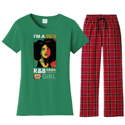 IM A 90S R&B Kinda Girl Women's Flannel Pajama Set