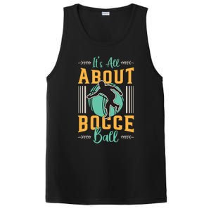 ItS All About Bocce Ball Boules Sports Petanque Bocce Ball Meaningful Gift PosiCharge Competitor Tank