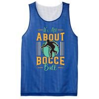 ItS All About Bocce Ball Boules Sports Petanque Bocce Ball Meaningful Gift Mesh Reversible Basketball Jersey Tank