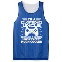 I Am A Gaming Uncle Funny Video Gamer Gift Meaningful Gift Mesh Reversible Basketball Jersey Tank