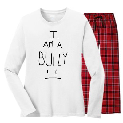 I Am A Bully Women's Long Sleeve Flannel Pajama Set 