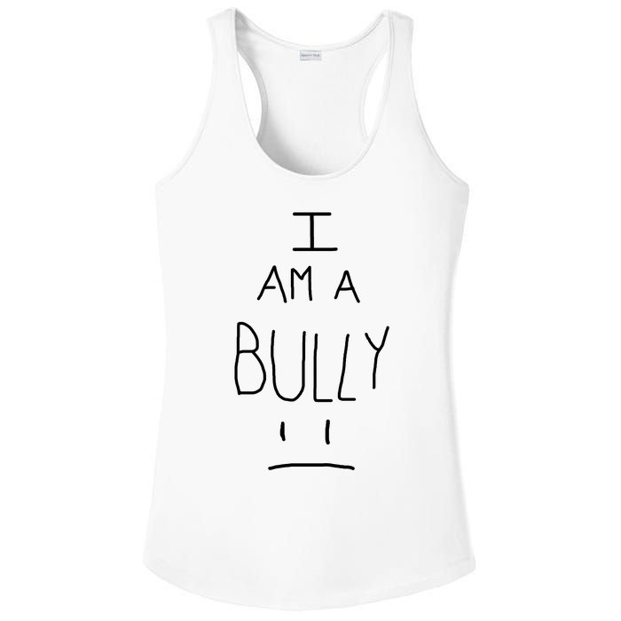 I Am A Bully Ladies PosiCharge Competitor Racerback Tank