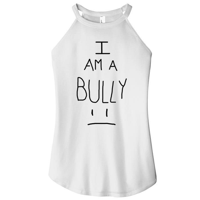 I Am A Bully Women's Perfect Tri Rocker Tank