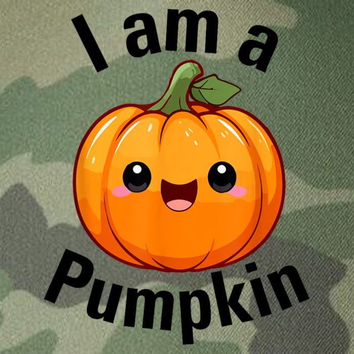 I Am A Pumpkin With Cute Little Pumpkin Legacy Tie Dye Trucker Hat