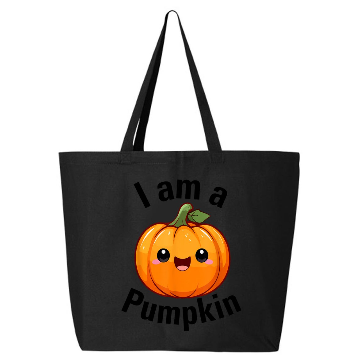 I Am A Pumpkin With Cute Little Pumpkin 25L Jumbo Tote