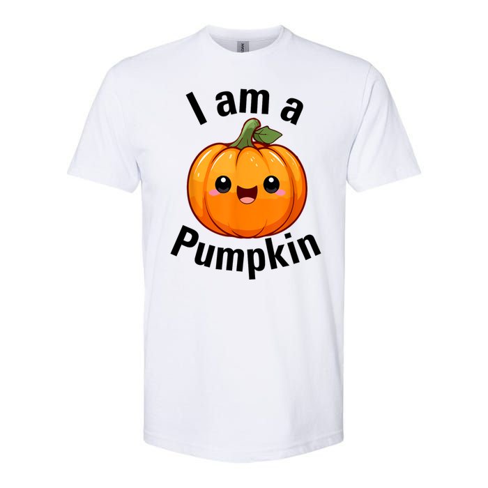 I Am A Pumpkin With Cute Little Pumpkin Softstyle CVC T-Shirt