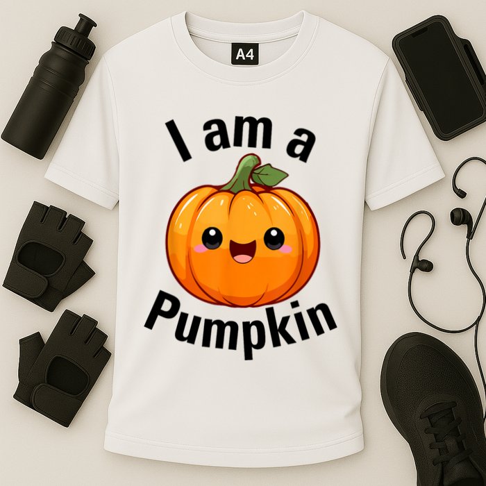 I Am A Pumpkin With Cute Little Pumpkin Cooling Performance Crew T-Shirt