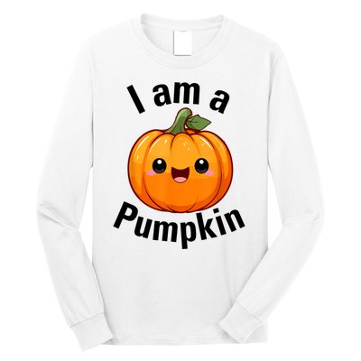 I Am A Pumpkin With Cute Little Pumpkin Long Sleeve Shirt